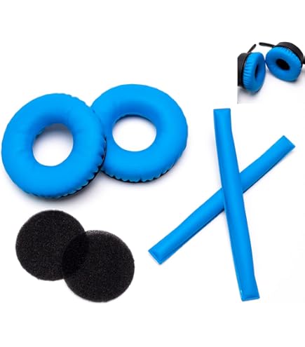 MMOBIEL Cuscinetti Auricolari Di Ricambio Compatibile Con Logitech G35 - Foto 6