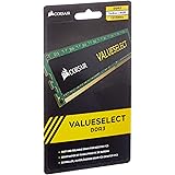 Corsair CMV4GX3M1A1333C9 Value Select Modulo di Memoria da 4 GB, DDR3, 1333 MHz, CL9