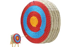 Fiita Archery Target 3/5/7 Layers Straw Archery Target,Arrow Target for Recurve Bow Longbow or Compound Bow Round Arrow Target for Outdoor Hunting Shooting Practice