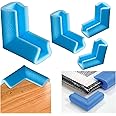 BBP Express Foam Edge Corner Guard Protectors U Foam Protection (Blue Foam Corners (Pack x 4), 25-35mm x 100mm) (Edge-Protectors-26921)