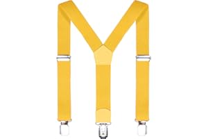 DonDon Bretelles pour enfant garçon 2 cm fin longueur réglable pour une hauteur de 80 cm jusqu´à 110 cm, de 1 à 5 ans