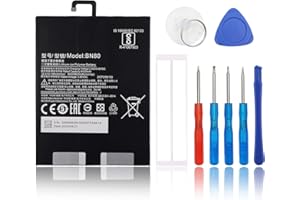 SwarKing Batería de repuesto compatible con Mi Pad4 Plus Tablet MI Pad 4 Plus BN80 con kit de herramientas