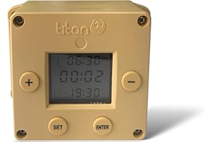 TITAN INCUBATORS CUBE Timer Automatic Chicken House Door Opener/Closer