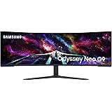 Samsung Monitor Gaming Odyssey Neo G9 (S57CG952), Curvo (1000R), 57'', 7680x2160 (Dual UHD), 32:9, Mini LED, HDR1000, VA, 240