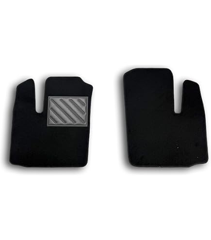 SPRINT Tappetini Auto In Moquette Per Fiat Doblò Panorama (2000-2010) - Antiscivolo, Su Misura, Nero