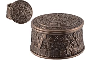 ‎VOGLER JOH. VOGLER GMBH Box Azteken Sonnenkalender mit Deckel - bronziert by Veronese