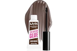 ‎NYX PROFESSIONAL MAKEUP NYX PROFESSlONAL MAKEUP Augenbrauengel für einen Lifting-Effekt, Professional Brow Glue, Instant Styler, Für Augenbrauen wie laminiert, Dark Brown