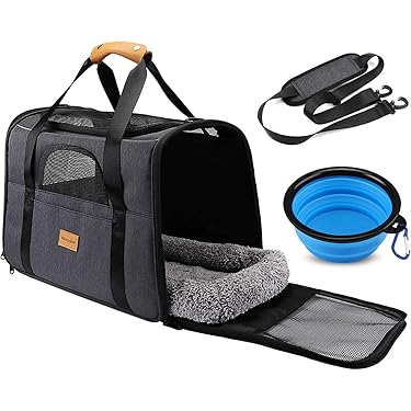 Nique Autostoel Hond Met Gordel - Hondenmand Auto - Voor In De Auto En Achterbank Automand Honden Voor Kleine Honden 44x35x27cm