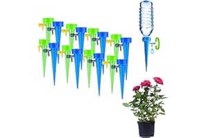JLTXKST 20pcs Goutte à Goutte Bouteille,Irrigation Goutte à Goutte Kit,arrosages automatiques réglables, Irrigation Goutte à Goutte Bouteille,pour Jardin Maison Intérieur Extérieur Pot de Fleur