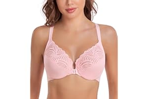 DotVol Sujetador de Mujer con Aros y Cierre Frontal de T-Back