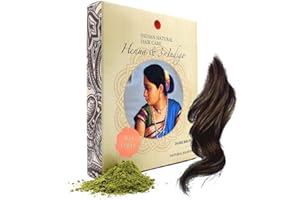 Henna & 3xIndigo Powder - Dark Brown Hair Dye - Fresh & Pure Organic - 200g - Indian Natural Hair Care…