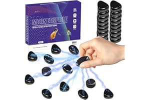 Huiyuenuo Magnetisches Schachspiel, Magnetspiel, Tisch-Magnetspiel, Magnet Schach, Magnetic Spiel, Magnetschach, Magnet Spiel, Tragbares Schachbrett Party für Familientreffen
