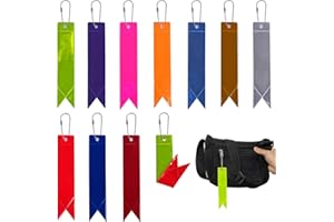 MELLYSTORE Ciondolo Riflettente di Sicurezza 11pcs Sicurezza Riflettore Pendenti Riflettori di Sicurezza Portachiavi Pendenti Riflettenti per Abbigliamento Zaini Passeggini Ciclismo Passeggiate(11 Colori)