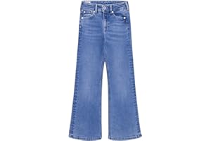 Pepe Jeans - Slim Fit Flare HW Jr Pg201677, Jeans Bambine e Ragazze