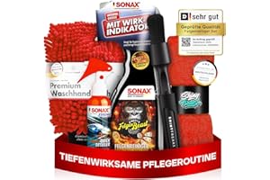 ‎SHINY FREAKS Felgenpflege Set: SONAX FelgenBeast SonderEdition (500ml) Premium Felgenreiniger + Ceramic Quick Detailer + Zubehör - Für eine schonende & gründliche Reinigung für Alufelgen & Stahlfelgen | 5-teilig