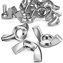 Dadi Ad Alette M6 In Acciaio Inox - 35 Pezzi DIN 315 Per Fai Da Te - Foto 11