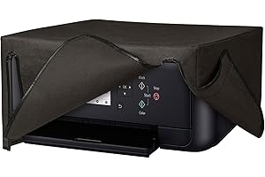 kwmobile Housse Compatible avec Canon Pixma TS5150 / 5151 / MG 2555 - Housse de Protection pour imprimante - Gris foncé