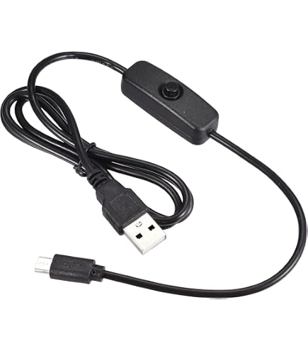 Prolunga USB 2.0 2 Metri Con Interruttore ON/OFF, Maschio-Femmina Per Computer E LED, Nero - 5