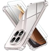 ivoler Case for Xiaomi Redmi Note 15 Pro 5G (Not for Redmi Note 15 Pro 4G) with 2 Pieces Tempered Glass, Protective Case Anti