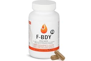 ‎VIHADO Vihado F-BDY 2.0 – Kapseln für einen normalen Stoffwechsel mit Pflanzenstoffen und Vitaminen – anregend mit Grüner Kaffee Extrakt – normaler Kohlenhydrat- und Fettsäuren-Stoffwechsel mit Zink