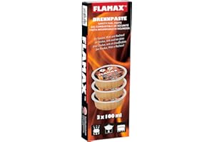 flamax Pâte combustible de sécurité en lot de 3