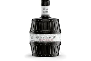 ‎A.H. RIISE A.H. Riise Black Barrel | Spirituose auf Rumbasis | Basis für Longdrinks und Cocktails | 700 ml | 40% Vol