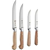S&uuml;rLaz S&uuml;rLaz S&uuml;rmene Knife Set Meat Bread Vegetable Fruit Knife Kitchen Knife 4 Pieces