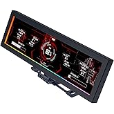 Lian Li PC i&ccedil;in 8,8 in&ccedil; Evrensel Ekran - Herhangi Bir Bilgisayar Kurulumu i&ccedil;in Ayarlanabilir Montaj - &Ouml;zelleştirilebilir ARGB