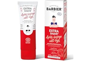 Baume Après Rasage de Monsieur BARBIER | Naturel, Végan, Français | Vertus réparatrices et anti-âge | Activateurs RGNA© & Acide Hyaluronique | Effet cicatrisant sur les micro-coupures | 75mL