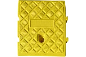 BAVOKON Umbral Servicio Pesado,portátil Rampas Antideslizantes para Automóviles,Plástico Alto Rendimiento para Remolques Coches,Camiones, Bicicletas,Motocicletas,sillas Ruedas