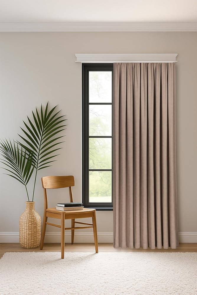 Gauze Fabric Design Safir Haki EKSTRAFOR BÜZGÜLÜ KADİFE DOKULU YÜKSEK KALİTELİ TEK KANAT FON PERDE 250 x 260