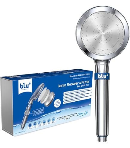 Gemmove Handheld Multi Ionizer Showerhead – Premium Ion Water Anti