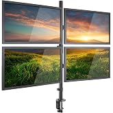 Ergoflex EF54 Steel Design 2-8 Kg Quad Ekran Asans&ouml;rl&uuml; 13-27inch Monit&ouml;r Standı