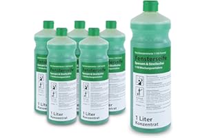 ‎HYPAFOL HypaFol Fensterseife 6x 1 Liter I Fensterreiniger Konzentrat 1:1000 I Fensterputzmittel, streifenfrei & ohne Schlieren I Glasreiniger Fenster & Spiegel I Glasreiniger Konzentrat schonend & effektiv
