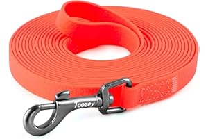 Toozey Longe pour Chien 3m / 7m / 5m / 10m / 15m / 20m Laisse Chien avec Poignée et Sac de Rangement Longue Corde, Laisses de Dressage étanches pour Chiens de Grande et Petite