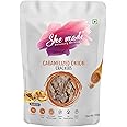 She Made Foods Crackers Biscuit - Caramelized Onion Flavour, Vegan & Gluten-Free Snack, Healthy Baked Crackers, Tasty Gourmet Bites (150 Grams)