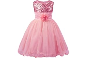 JerrisApparel Principessa Ragazza Fiore Paillettes Festa Matrimonio Vestito