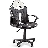 Home Heavenly®- Silla Gaming Win, Silla giratoria para niños, niñas, sillón Gamer con Ruedas ergonómico diseño Moderno, para