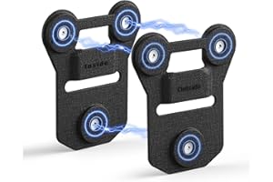 BOBLOV Support magnétique pour Appareil Photo, 6 Styles magnétiques, Clip arrière magnétique Universel, Peut Coller aux vêtements, Compatible avec Toutes Les Marques d'appareils Photo