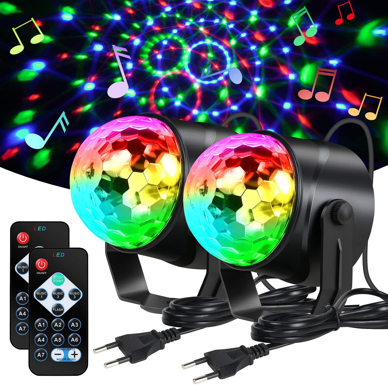 Test Complet & Analyse de Fiabilité : URAQT Discolamp LED Discobal 2 Stuks Discolic