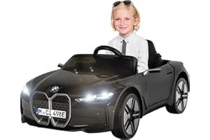Actionbikes Motors Kinder Elektroauto BMW i4 | 2,4 Ghz Fernbedienung - Lizenziert - Kinderauto elektrisch - Elektrofahrzeuge - Spielzeugauto - Elektro Auto für Kinder ab 3 Jahre (BMW i4 Premium)