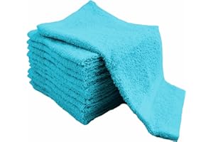 Adore Home 20 Teal Cotton face cloths Flannels 30cm x 30cm