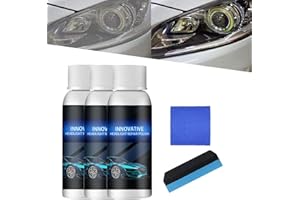 CHAGOO Car Headlight Repair Fluid, Innovative Headlight Repair Polish, Car Headlight Repair Fluid, Powerful Advance Headlight Repair Polish (3pcs)