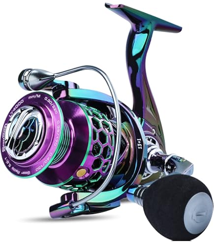 SOUGAYILANG Mulinello da pesca a spinning con massima potenza di