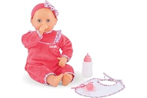 Corolle - Mon Grand Poupon, Lila Chérie, Interactive, 42cm, Dès 2 Ans, 9000150060