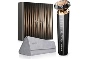 ANLAN multipolar Radiofrecuencia Facial, Masajeador facial eléctrico, Realce de la línea de la mandíbula, EMS V Face Beauty, antienvejecimiento y antiarrugas