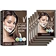 KASTWAVE V Line Lifting Mask, 5 Pcs Double Chin Mask, Comfortable Wear, Tightening Skin, Chin Up Sculpting, Fitting Chin & Jawline Contouring