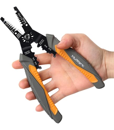 9-in-1 Multifunctional Wire Cutter Stripper – Crimper, Cable Tool For Stripping, Cutting, Crimping, High-Carbon Steel