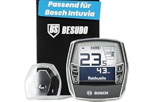 Besudo Schutzhülle-Set passend für Bosch Intuvia Display und Steuereinheit - Displayschutz Controler Unit Cover Schutz Cover vor Kratzern, Stößen - 017-K-Set-New