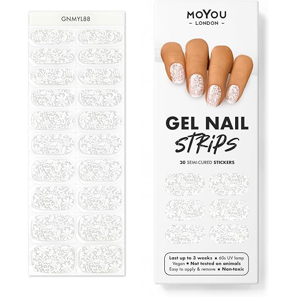 MOYOU LONDON Doppelseitiger Silikon-Nagelstift Für Gel-Nagellack – Nagelbürste Zum Glätten, Modellieren & Für Nail Art